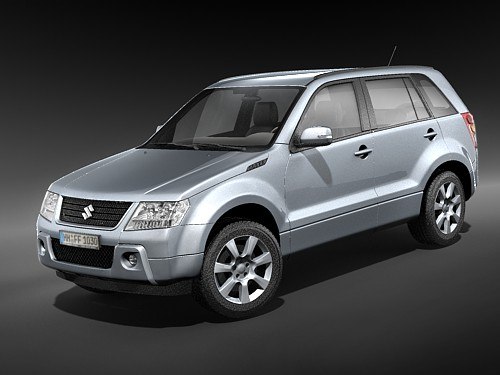 suzuki grand vitara 2008 3d model suzuki grand vitara 2008 3d model
